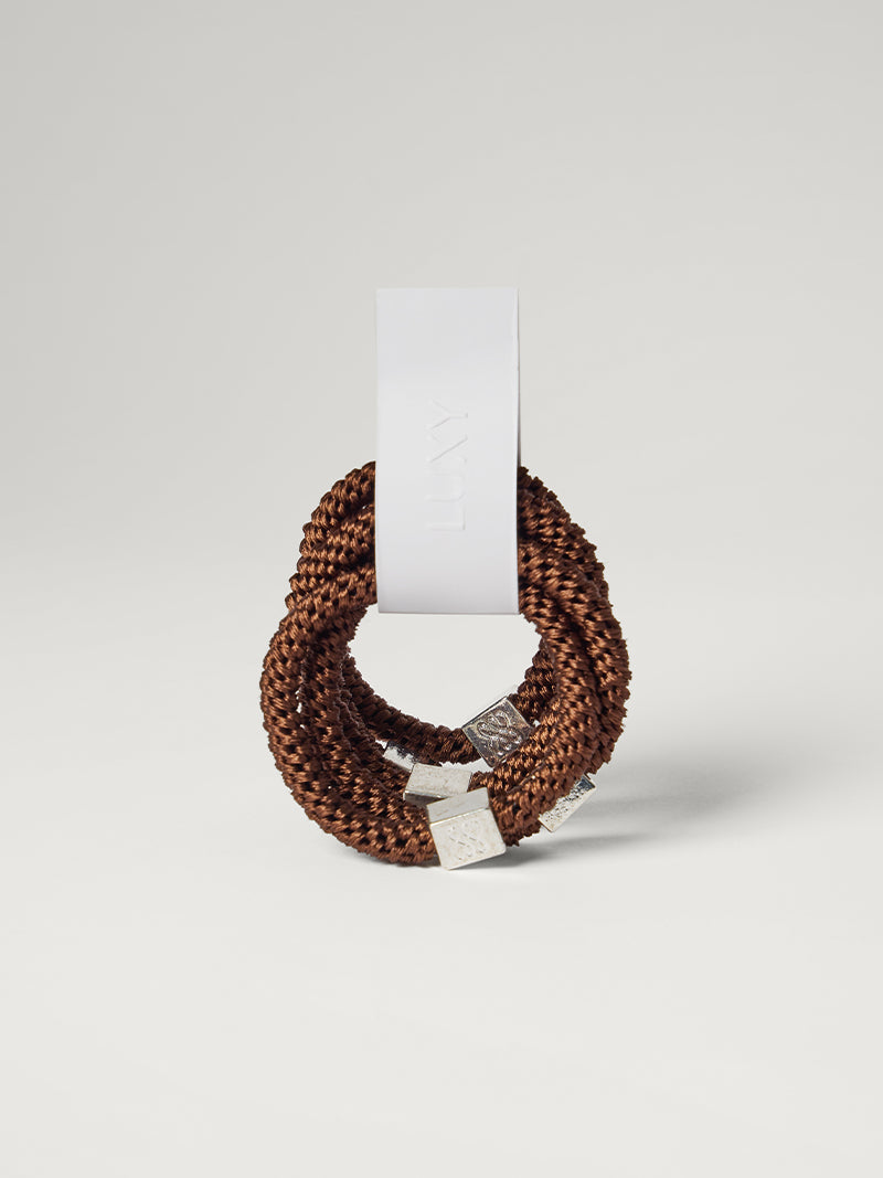 Luxy Silver Gravity Defying Hair Ties