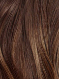 16" Chocolate Brown Balayage Scalp Hair Fill-Ins (40g)