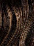 16" Dark Brown Balayage Thinning Hair Fill-Ins (80g)