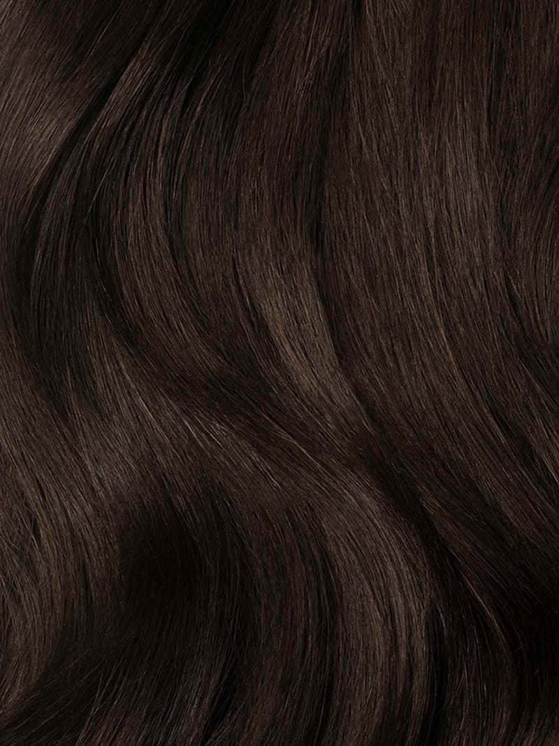 20" Dark Brown Scalp Hair Fill-Ins (50g)