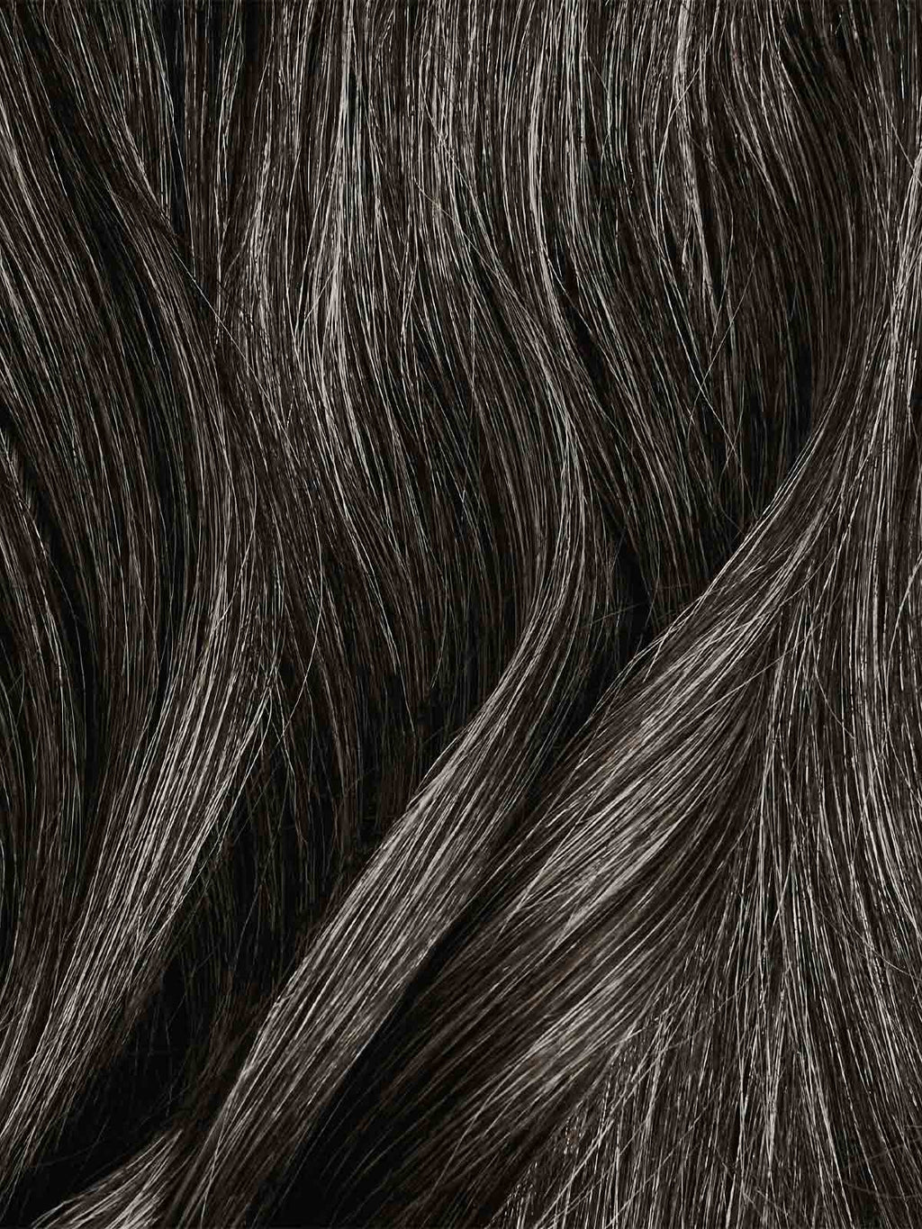 14" Dark Gray Hair Topper & 12” Thinning Hair Fill-Ins Bundle (115g)