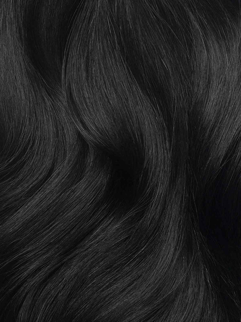Jet Black Clip-In Curtain Bangs (20 Reviews)