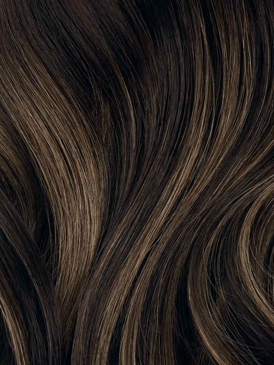 24" Classic Mocha Bronde Balayage Clip-Ins (240g)