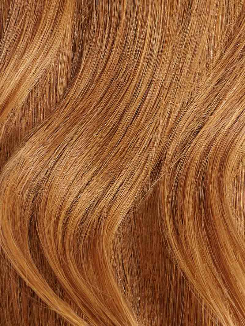 20" Seamless Natural Red Clip-Ins (180g)