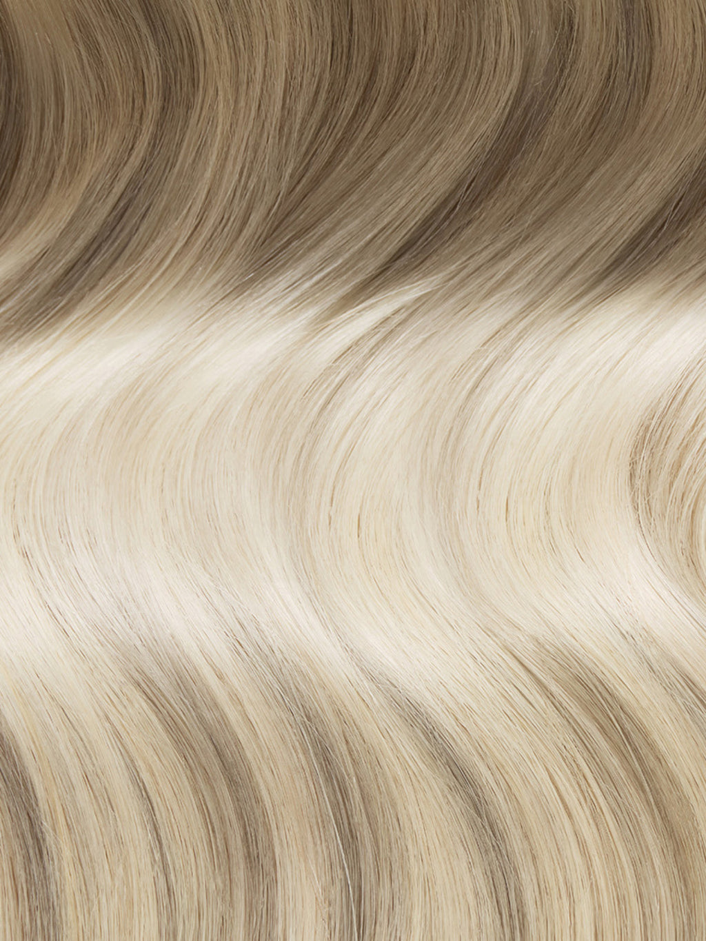16" Dimensional Rooted Platinum Pearl Hair Extensions (140g)