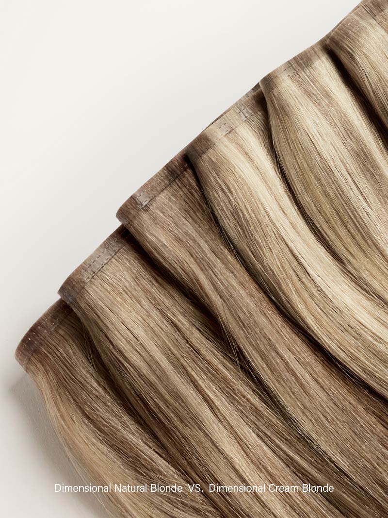 20" Seamless Dimensional Natural Blonde Clip-Ins (180g)