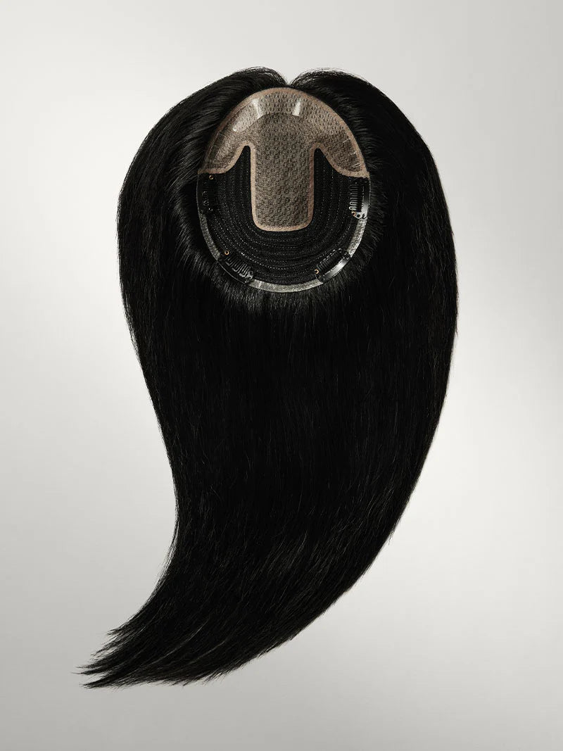 14" Jet Black Hair Topper & 12” Thinning Hair Fill-Ins Bundle (115g)