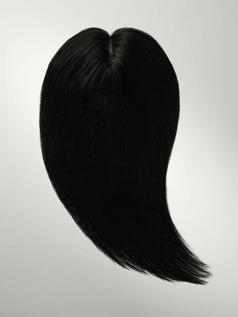 14" Jet Black Hair Topper (65g)