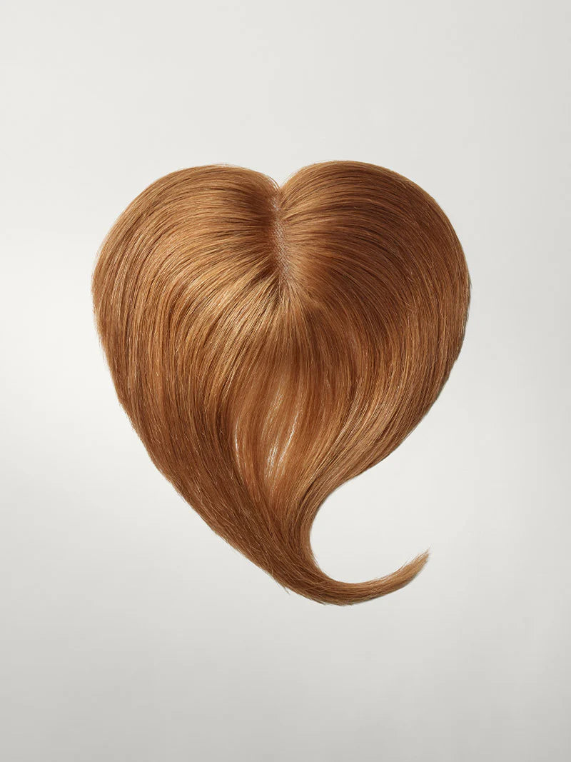 24” Natural Red Seamless & Clip-In Curtain Bangs Bundle (257g)