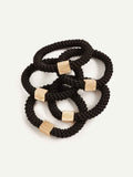 Gravity Defying Hair Ties: Black
