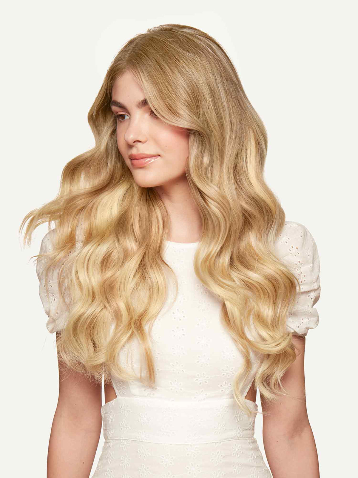 20" Classic Dirty Blonde Highlights Clip-Ins (220g)