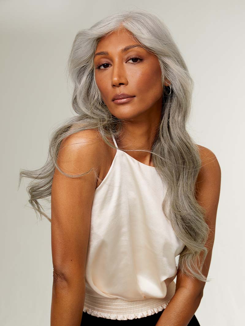 20" Classic Light Gray Clip-Ins (220g)