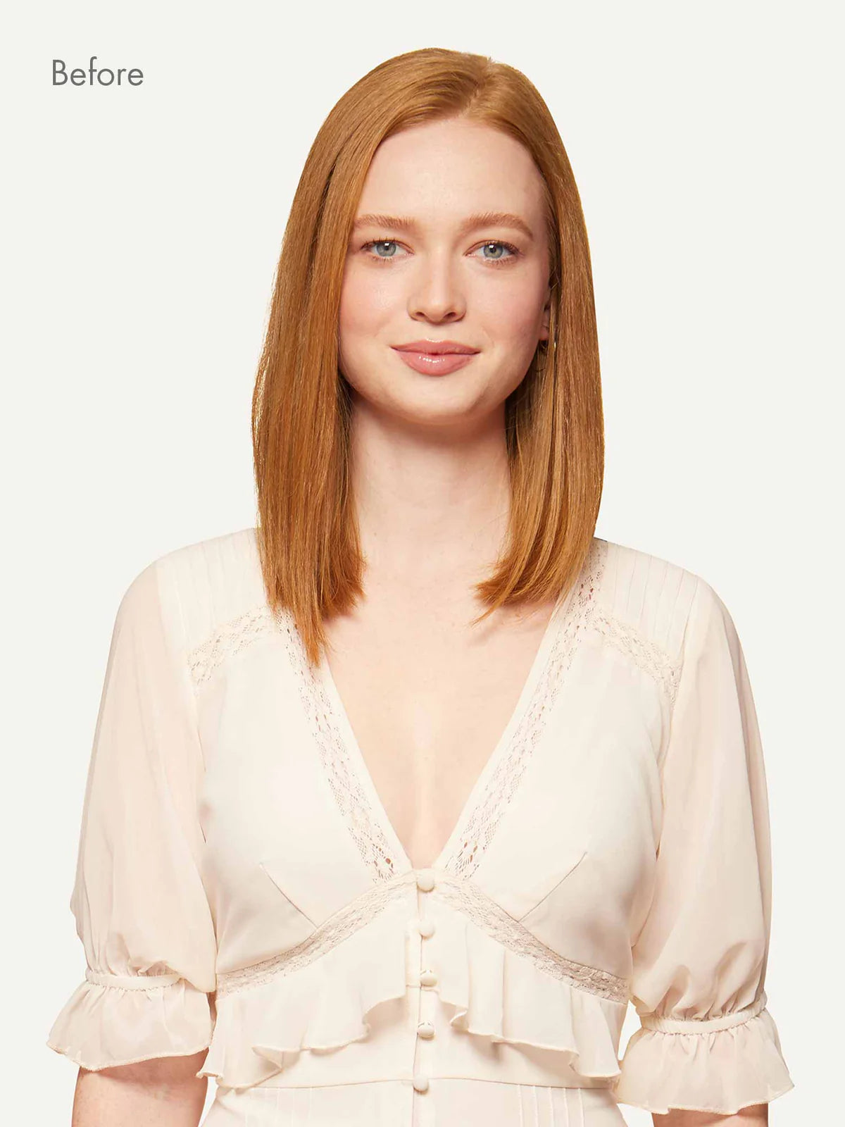 20" Seamless Natural Red Clip-Ins (180g)