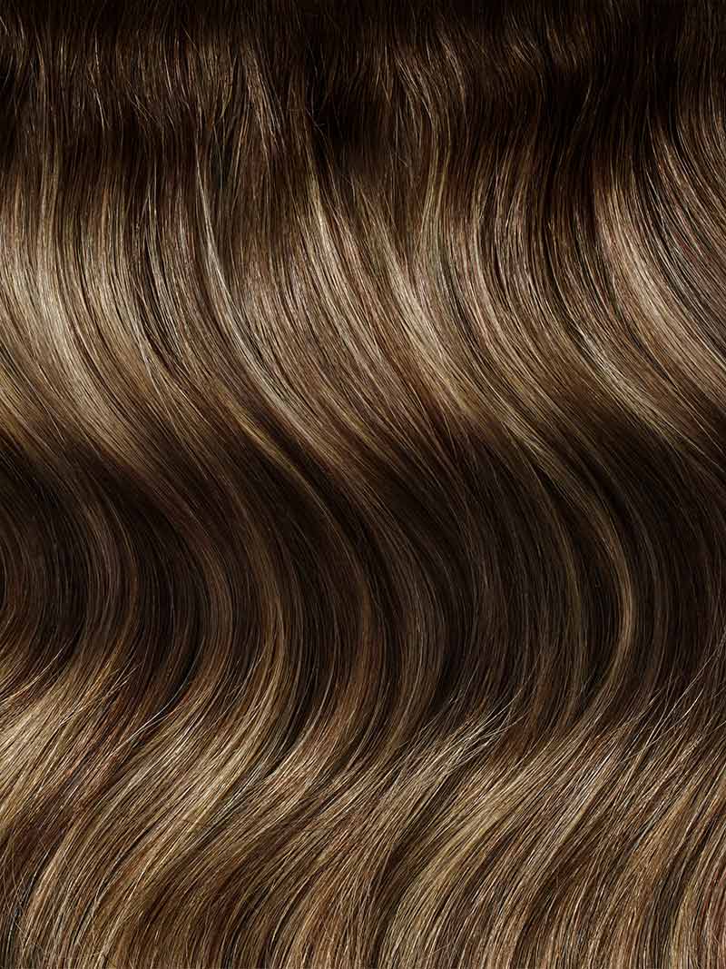 20" Dimensional Rooted Sunkissed Brown Thinning Hair Fill-Ins (95g)