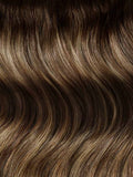 24" Seamless Dimensional Rooted Sunkissed Brown Clip-Ins (240g)