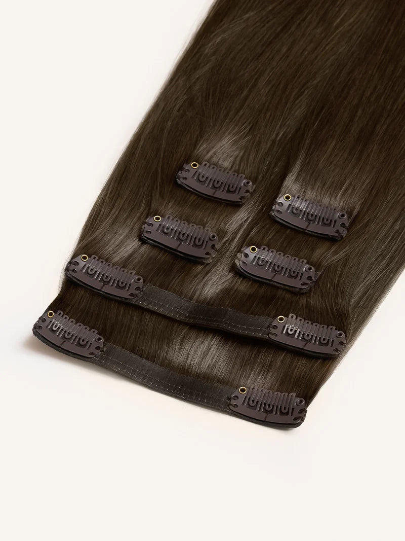 20" Medium Natural Brown Thinning Hair Fill-Ins (95g)