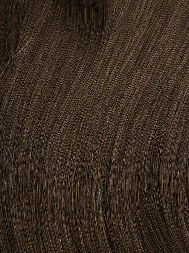 12" Medium Natural Brown Scalp Hair Fill-Ins (30g)