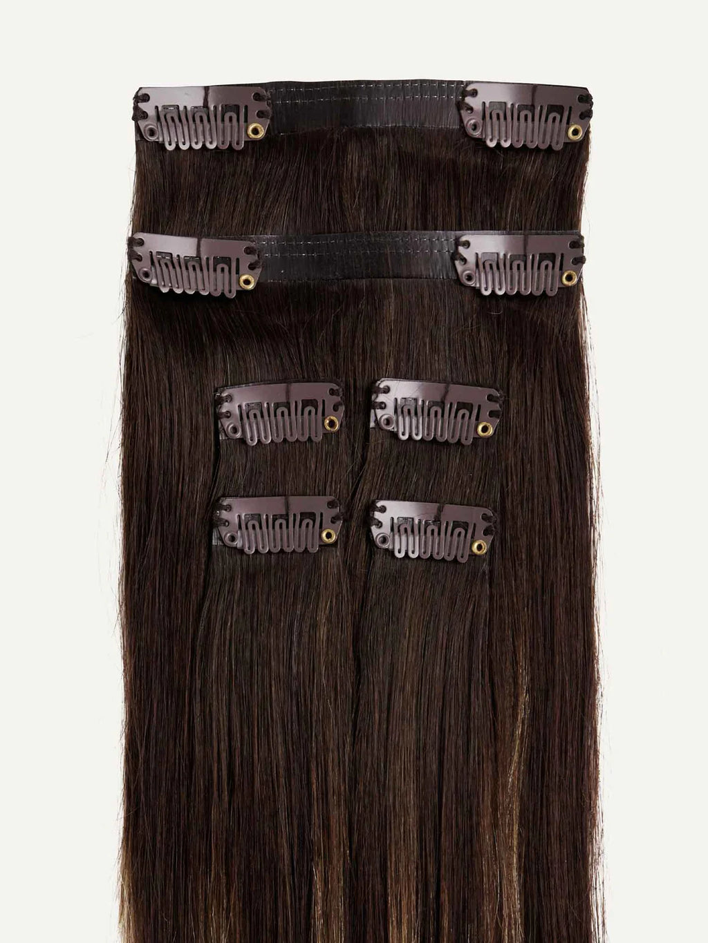 16" Dark Brown Balayage Thinning Hair Fill-Ins (80g)