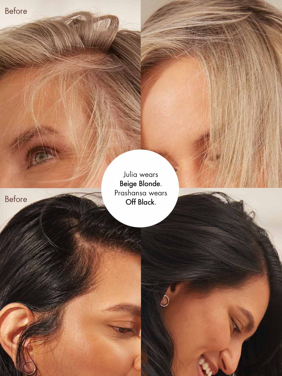 20" Platinum Blonde Thinning Hair Fill-Ins (95g)